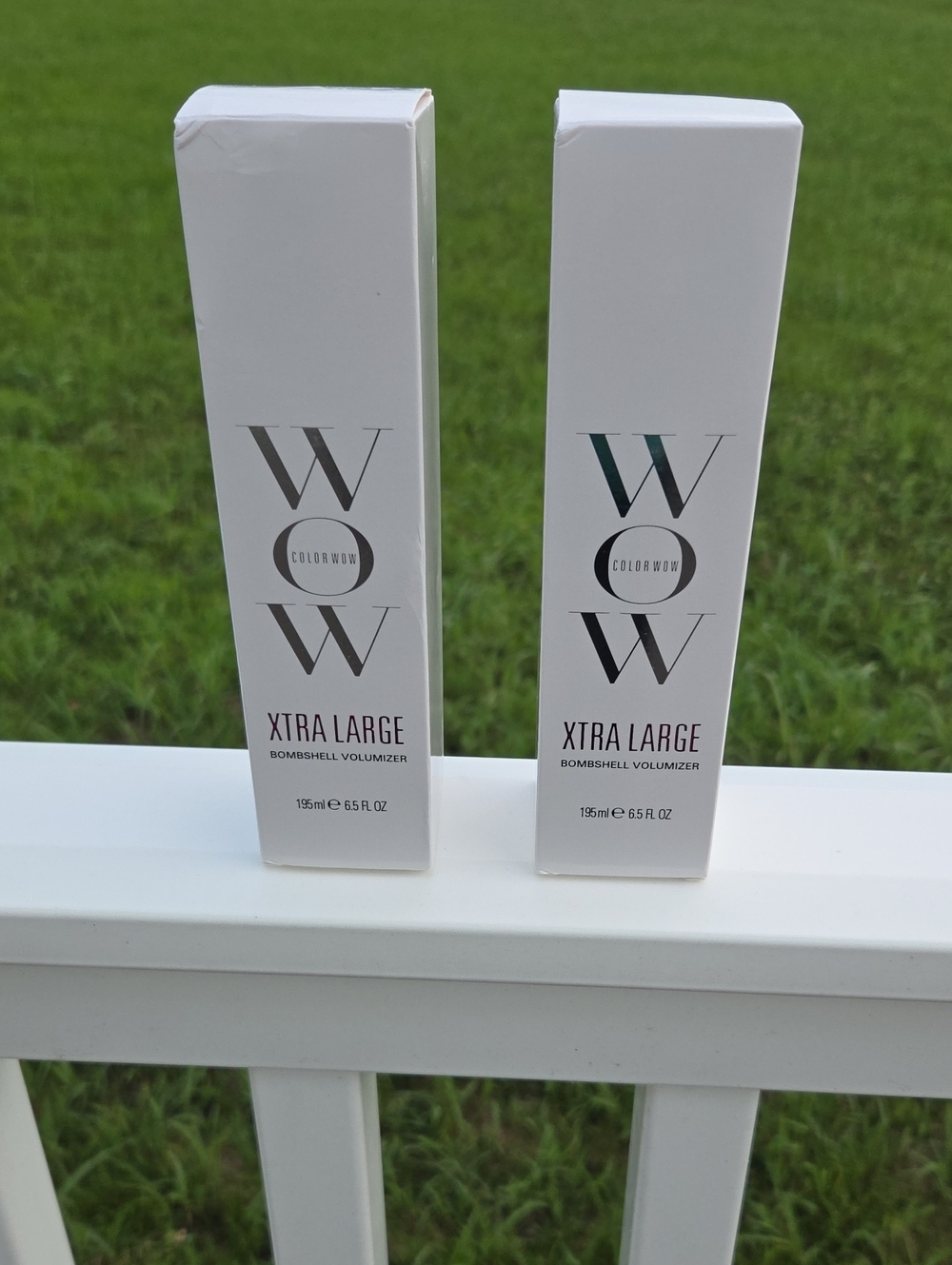 Two Brand New Color WOW Xtra Large Bombshell Volumizer's 6.5 Oz Each